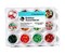 Buttons Galore Christmas Holiday Embellishment Assortment for Crafts - 12 Colors